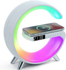 DESPERTADOR ALTO-FALANTE BLUETOOTH LED