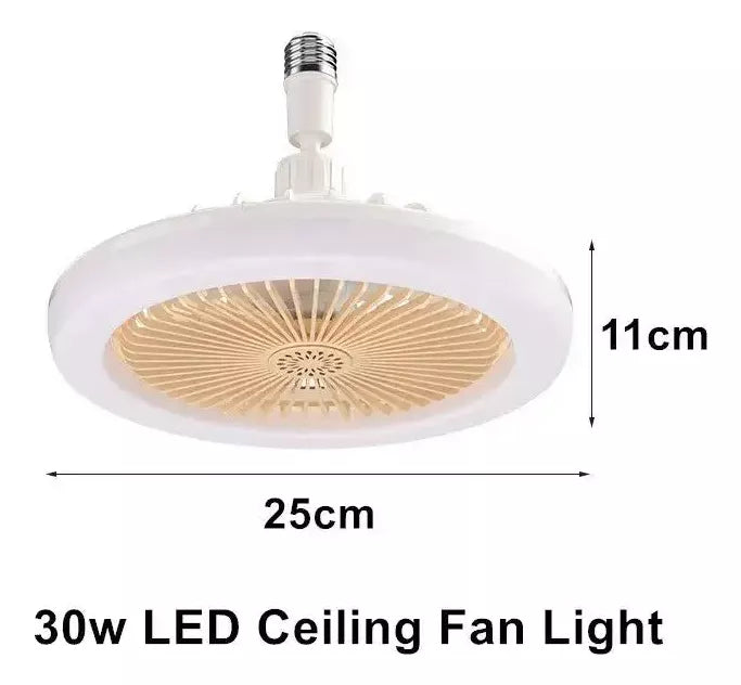 Ventilador de Teto com Luzes de Led Integradas