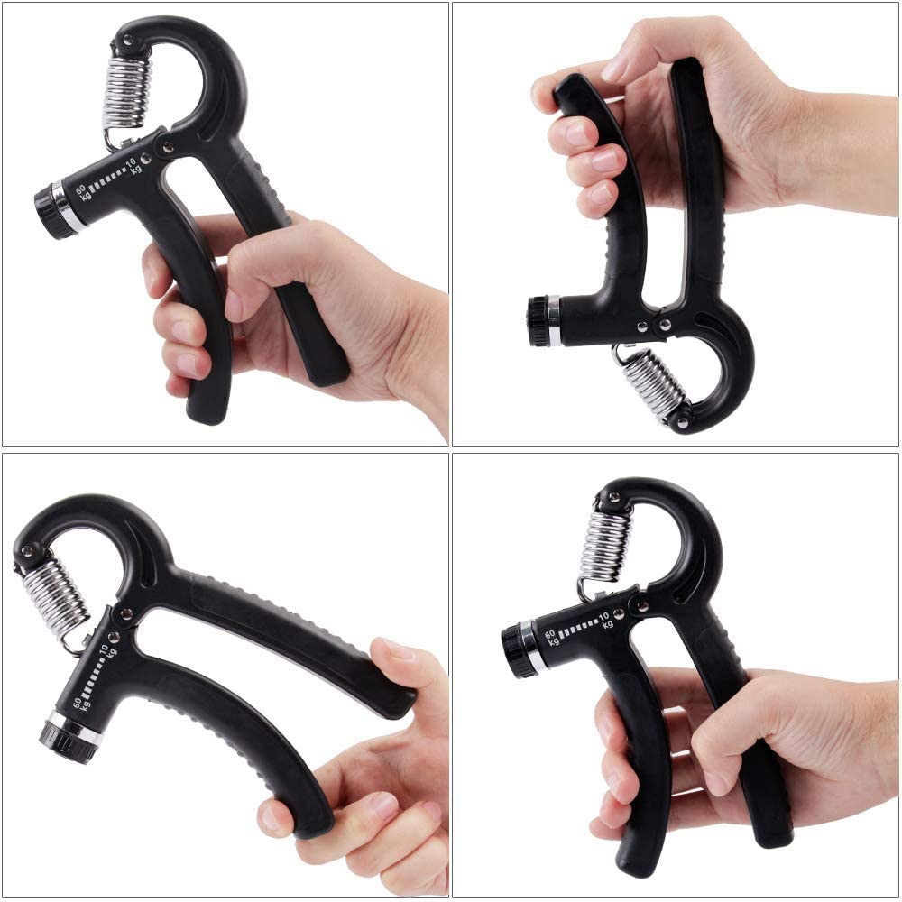 HAND GRIP AJUSTÁVEL FORTALECEDOR MÃO ANTEBRAÇO FISIOTERAPIA